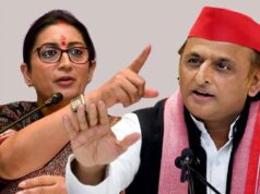 स्मृति ईरानी का अखिलेश यादव पर जवाब: ‘गोरखपुर से चुनाव लड़कर दिखाएं दम’