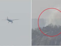 छत्तीसगढ़ में हुआ प्लेन क्रैश, पहाड़ी से टकराने के बाद आग की लपटें, पायलट-को-पायलट की मौत की आशंका