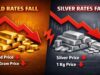 चांदी के भाव में ₹5000 की गिरावट, सोने के रेट में भी बड़ी गिरावट, जानिए आज का 10 ग्राम गोल्ड प्राइस