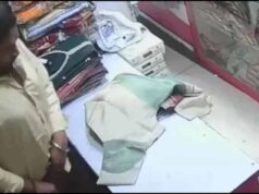 दुकान में चोरी का अनोखा तरीका: अंडरवियर में छिपाए ब्रांडेड कपड़े, पकड़े जाने पर दी धमकी