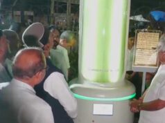 ‘एल्गी ट्री’ मशीन भोपाल में, पर्यावरण के लिए 25 पेड़ों के बराबर फायदा