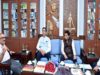 भारत सरकार के भूमि संसाधन सचिव ने छत्तीसगढ़ के मुख्य सचिव से की अहम मुलाकात