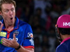 मैदान पर जैमीसन का गुस्सा पड़ा भारी: IPL एक्शन, फर्ग्यूसन बोले—“इतना भी नहीं…”