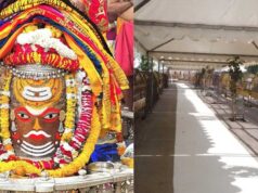 श्रद्धालुओं की सुविधा के लिए महाकाल मंदिर में तैयार हो रहा हीट प्रूफ पाथ-वे