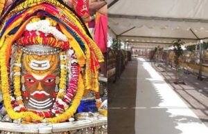 श्रद्धालुओं की सुविधा के लिए महाकाल मंदिर में तैयार हो रहा हीट प्रूफ पाथ-वे