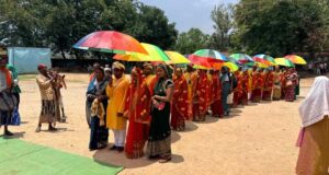 जशपुर में मुख्यमंत्री कन्या विवाह योजना के तहत 65 दंपतियों ने लिए सात फेरे