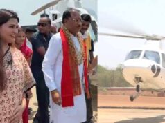 अचानक गांव पहुंचे CM साय, हेलिकॉप्टर लैंड कर पेड़ तले लगाई चौपाल