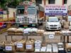 विगत् एक सप्ताह में 83 लाख रूपये से अधिक कीमत के मादक पदार्थ सहित वाहन जब्त