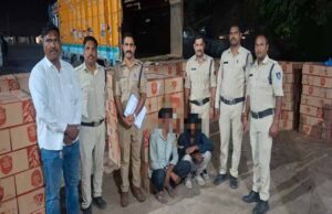 उज्जैन एवं इंदौर में 1 करोड़ 5 लाख रुपये से अधिक की शराब, बियर व वाहन जप्त