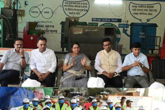 स्वच्छता, आवास, तालाब सौंदर्यीकरण एवं ईको पार्क का किया अवलोकन