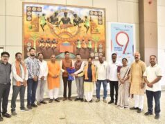 गर्मजोशी से हुआ वित्तमंत्री ओपी चौधरी का स्वागत, समर्थकों में दिखी खुशी